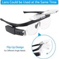 thumbnail image 4 of Lupa con diadema NQ LED recargable con 3 lentes desmontables, 4 of 5