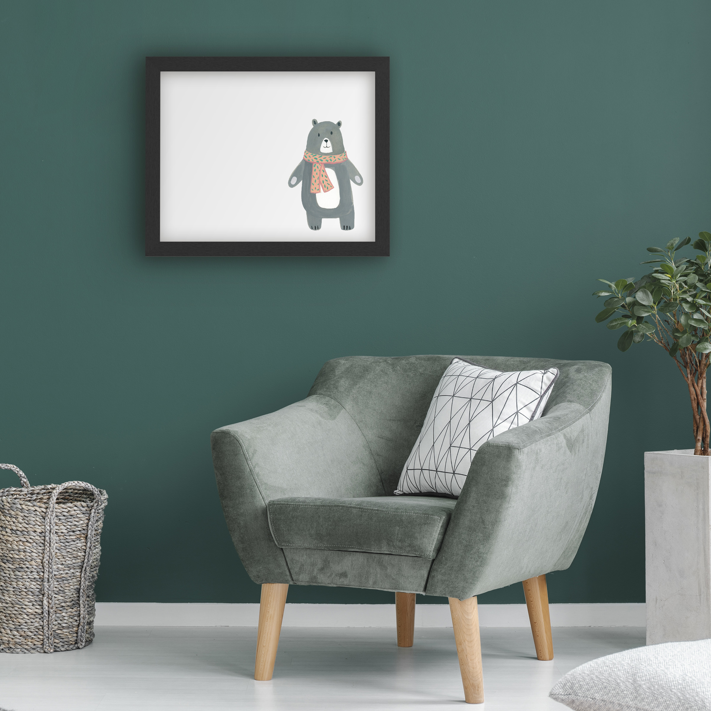 Trademark Fine Art 'Neighborhood Pals IV' Markerboard by Farida Zaman