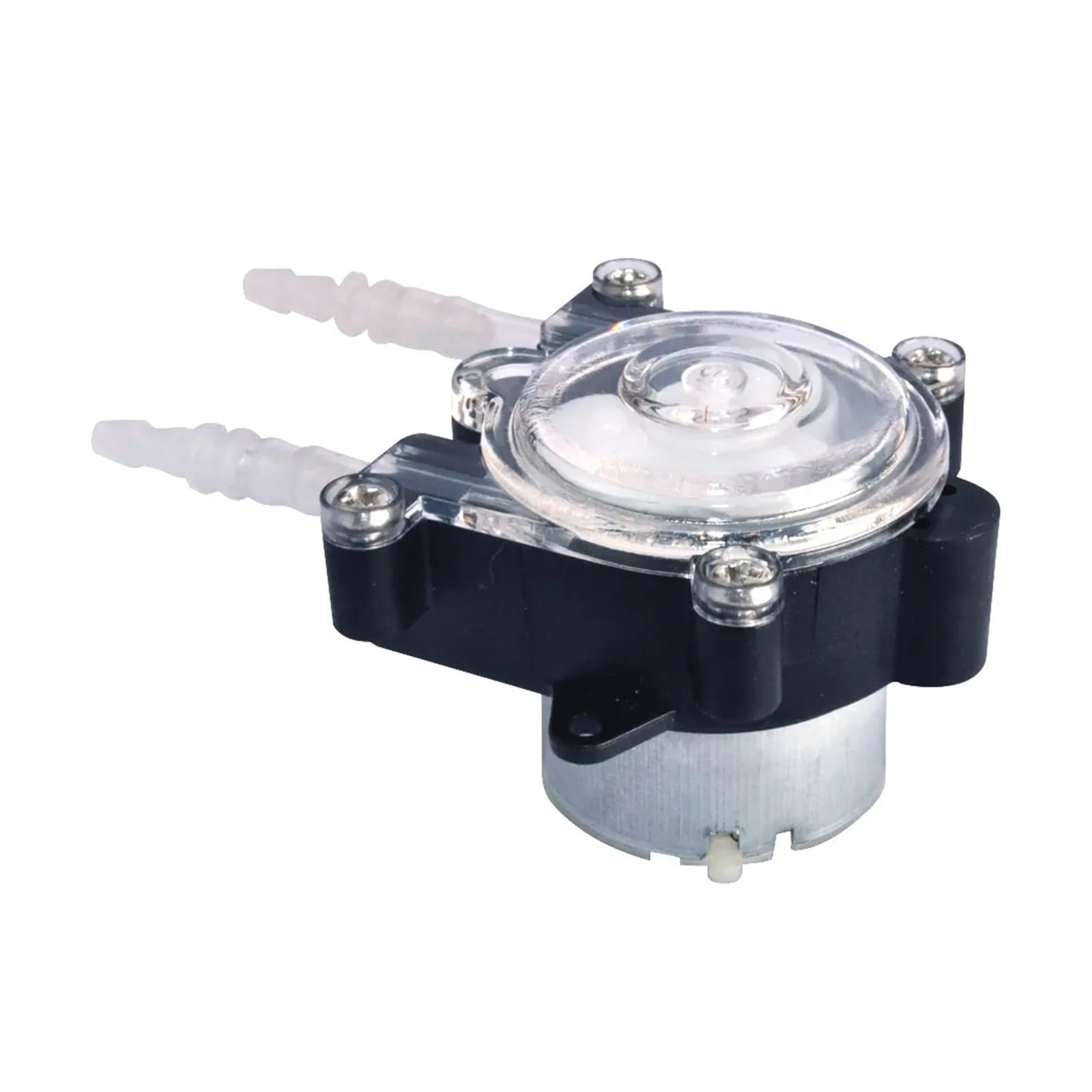 High-Flow Peristaltic Pump Miniature Dosing Pump Peristaltic Hose Pump for Lab Aquarium Chemical Analysis Liquid Dosing Pump ,Easy to Use