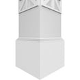 thumbnail image 5 of Ekena Millwork 10"W x 8'H Craftsman Classic Square Non-Tapered Imperial Fretwork Column w/ Mission Capital & Mission Base, 5 of 8
