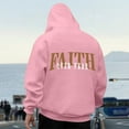 thumbnail image 4 of MHFRRA Sudadera con Capucha para Hombre, Forro Suave, Manga Larga, Cómoda, Informal, para Uso Diario Rosa, 4 of 6