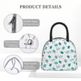thumbnail image 4 of Rateoe Sea Turtle Pattern Lunch Bag Women, Lunch Box, Lunch Bag, Small Leakproof Lunch Tote Large Capacity Reusable Insulated Cooler Lunch Container, 4 of 6
