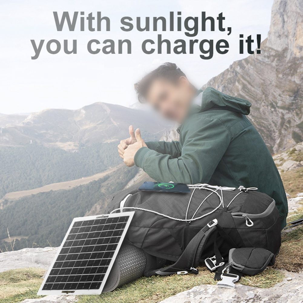 Efficient Solar Charging Panel Lightweight and Waterproof 5V Usb Output 5-12V 10W
