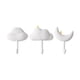 thumbnail image 1 of 3 ganchos de pared impermeables para colgar en la pared. Blanco, 1 of 9
