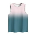 thumbnail image 3 of Aofany Summer Sleeveless Tops For Women Trendy Loose Fit Tank Tops Round Neck Gradient Tees Casual Comfy Plus Size Blouses, 3 of 4