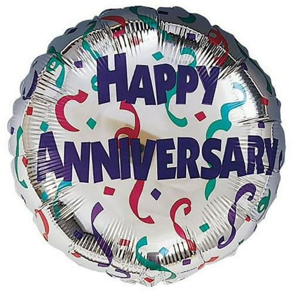 LOONBALLOON Anniversary Balloons, 18″ ANNIVERSARY CELEBRATION