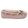 thumbnail image 2 of Minnetonka Women's Suede Cally Moccasin Slippers, 2 of 3
