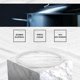 thumbnail image 4 of 26 cm Inner Rubber Sealing Gasket compatible Pressure Cooker White-B8, 4 of 5