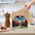 thumbnail image 2 of Yayeee Napkin Holder for Table Kitchen Paper Tissue Organization, Colorful Road, 2 of 8