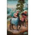 thumbnail image 3 of Adriaen Isenbrant 10x14 Black Modern Framed Museum Art Print Titled - Flight into Egypt (1515-1551), 3 of 5