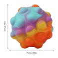 thumbnail image 3 of Muyoka Push Bubble Silicone Ball 3D Anti-Pressure Push Bubbles 1 Fidget Pack Popper Bouncing Ball, Squeeze, Anti-Stress - Juguetes sensoriales de descompresión de silicona para aliviar el estrés Muyoka Hogar, 3 of 7