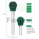 thumbnail image 2 of For 3in1 Plant Soil Tester Soil Moisture Meter Ph Soil Tester, 2 of 5