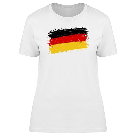 Grunge Germany Brush Flag Tee Men's -Image by Shutterstock