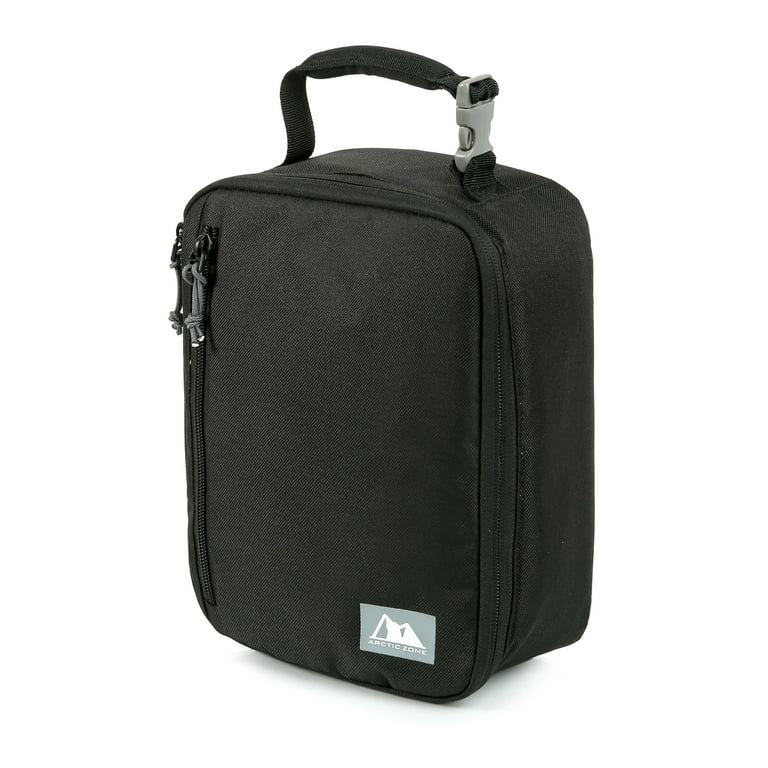 Black packed cheap lunch bag