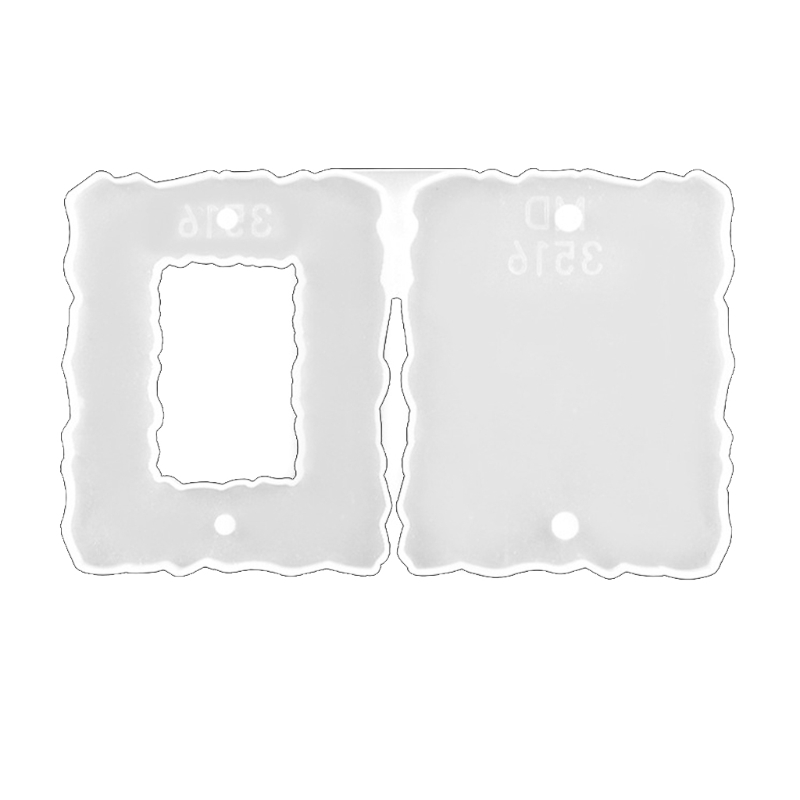 Photo Frame Epoxy Resin Casting Mold Personalized Irregular Picture