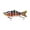 B 4V1, variant on Staron under $5 Multi-Section Swimming Fishing Lure 10cm, Realistic Hand-Painted Hard Bait with Rattles, Bass Trout Catfish Tackle