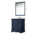 thumbnail image 5 of Dukes 30 in. W x 22 in. D Navy Blue Single Bath Vanity and Cultured Marble Top, 5 of 6