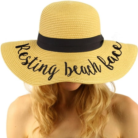 - Fun Verbiage Elegant Wide Brim 4