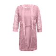 thumbnail image 3 of Robes pour la Mère de la Mariée pour Femmes Manches Longues Veste Longueur Genou, 3 of 6