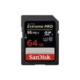 thumbnail image 2 of Tarjeta de memoria SanDisk Extreme PRO 64GB UHS-I/U3 SDXC 95MB/s, 2 of 5