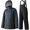Marine Navy/Jet Black-Medium, variant on Charcoal Grey Medium Men's Pro Workwear 3-Piece Waterproof Rain Suit Set