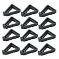 thumbnail image 3 of 12 Pieces Plant Pot Feet Flower Pot Riser Shelf Planter rack, Invisible Triangle S Black, 3 of 8