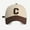 Coffee, variant on Pavied Baseball Cap Gorras Para Hombres Originales Spring/Summer Big Headed Soft Top C Letter Colored Duck Tongue Hat Baseball Hat Snapback Hats for Men Running Hat Black One Size