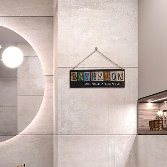 Xihbxyly Etiqueta Colgante de Madera, Diseño Exquisito, Decoración Festiva para El Hogar, Decoración Multiusos para Habitaciones y Fiestas, Ideal para Sala de Estar y Estudio, Tamaños de 42 X 14 Cm y