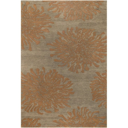 Surya Bombay Peach Tawny Brown Area Rug