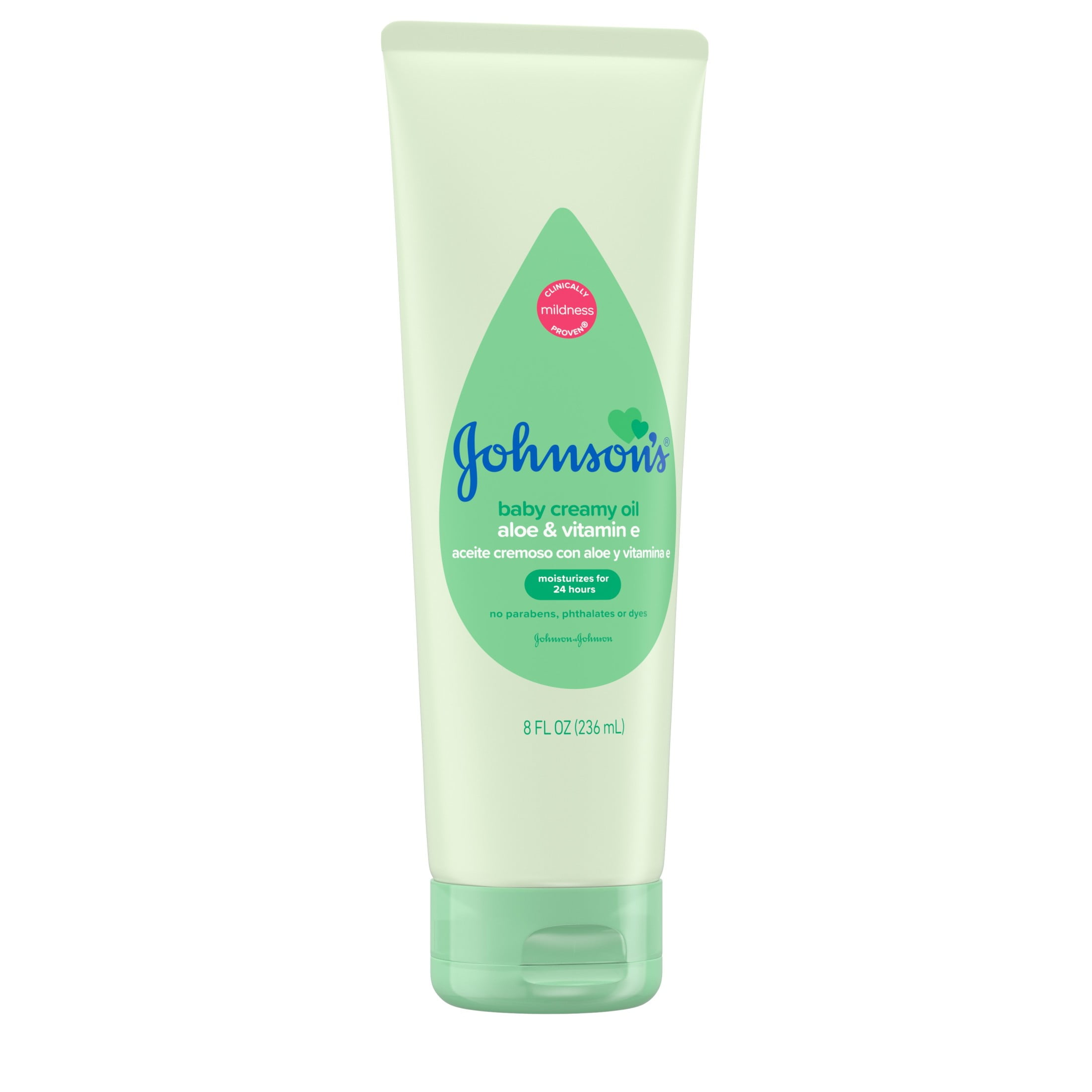 Johnson s Creamy Oil Baby Body Lotion With Aloe Vitamin E 8 fl