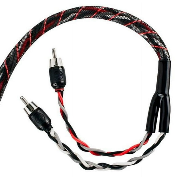 T-Spec V12R3 v12 Series 3' 2-Channel Audio RCA Cable High Quality Braided Jacket