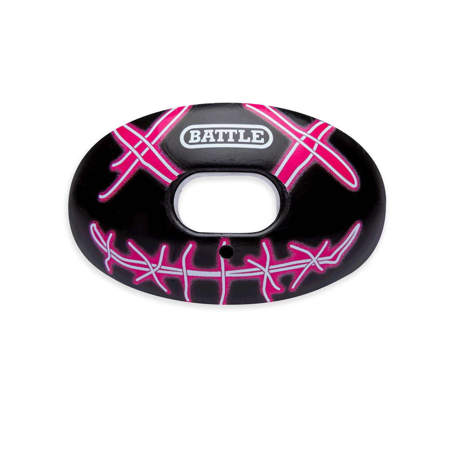 Battle Sports Science Nightmare Oxygen Football Mouthguard Black/Pink