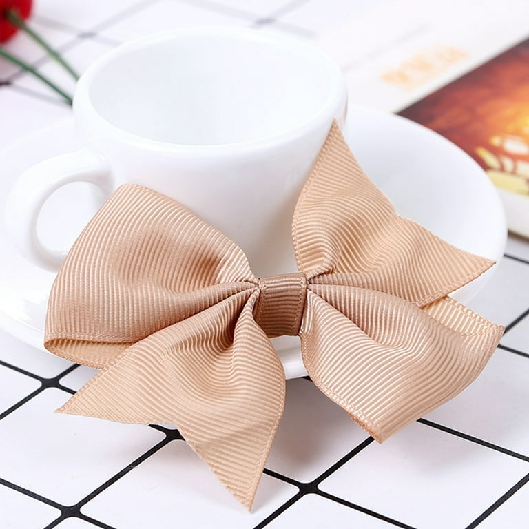 40 PCS Multi-colored 346 8Hand-made Grosgrain Ribbon Hair Bow Alligator Clips  Hair Accessories for Little Girls