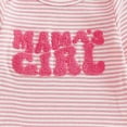 thumbnail image 3 of mgoYE Baby Girl Newborn Clothes Mamas Girl Outfit Long Sleeve Romper Onesie Spring Fall Winter Jumpsuit Infant Coming Home Outfit(Red,0-3 Months), 3 of 4
