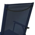 thumbnail image 6 of Mainstays Greyson Steel Outdoor Patio Armchair - Set of 2, Navy, 6 of 8