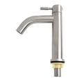 thumbnail image 1 of Robinet de Lavabo en Acier Inoxydable 304 Simple Montage sur Terrasse Évier de Salle de Bain, 1 of 7