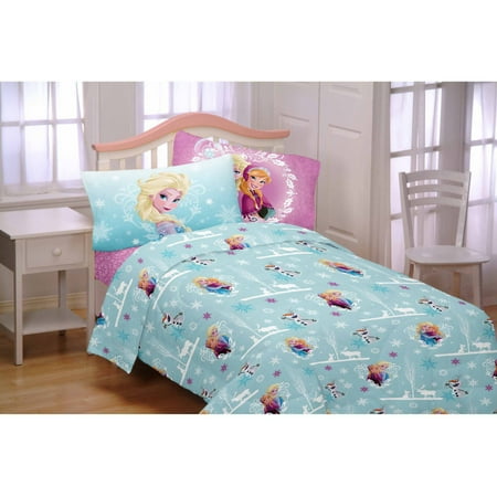 Disney's Frozen 3-Piece Flannel Twin Sheet Set - Walmart.com
