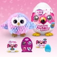 thumbnail image 3 of Pets Alive Chirpy Birds (OWL) by ZURU, Electronic Pet That Speaks, Giant Surprise Egg, Stickers, Comb, Fluffy Clay, Bird Animal Plush for Girls, 3 of 5