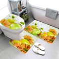 thumbnail image 1 of Xihbxyly Juego de Alfombrillas de Baño Superabsorbentes de Tres Piezas, Antideslizantes En Forma de U, de Secado Rápido, para Baño Doméstico, Solución Elegante y Cómoda., 1 of 7