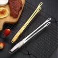 thumbnail image 4 of Cooking Tweezers Tongs for Cooking,Korean Bbq Tongs,Stainless Steel Tweezer Kitchen Tools,KitchenTongs Precision Serrated Tipsfor BBQ,Plating and Serving, 4 of 4