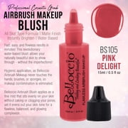 Belloccio Pro Airbrush Makeup PINK DELIGHT BLUSH Shade Flawless Face Cosmetic
