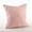 Rose, variant on Fennco Styles Pomponin Collection Pompom Design Down Filled 100% Linen Decorative Throw Pillow 20" W x 20" L
