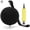 Black, variant on Luxtrada Inflatable Adjustable Smart Ball Golf Aid Swing Ball Trainer Practice Training Posture Tool