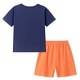 thumbnail image 5 of Toddler Boys Summer Clothes Sets Short Sleeve Tee Shirt and Short Set Kids Dinosaur Printing Clothing Sets, 5 of 7