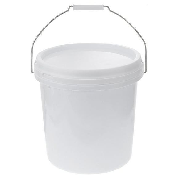 CHUANK Plastic Pail Paint Pail Container Plastic Bucket All Purpose Pail with Handle and Lid 1.5 Gallon