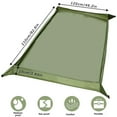 thumbnail image 2 of Ultralight Camping Tent Footprint Bathtub 3D Picnic Mat Camping, 2 of 5