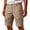 Khaki&240420Y, variant on S-4XL Mens Shorts Cargo Waterproof Button Men Shorts Athletic Big and Tall Lightweight Outdoor Hiking Sports Men Bermuda Shorts with Pockets Green 4XL