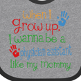thumbnail image 4 of Inktastic Physician Assistant Like Mommy Boys or Girls Baby Bib, 4 of 4
