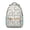 Beige-6, variant on Stylish Snowflake Print Backpack for Teens - Waterproof & Breathable School Bag with Spinal Support, Penguin Decorated Lightweight Daypack