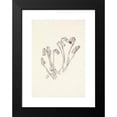 thumbnail image 2 of Mary Vaux Walcott 11x14 Black Modern Framed Museum Art Print Titled - Indianpipe. Monotropa Uniflora (1925), 2 of 5